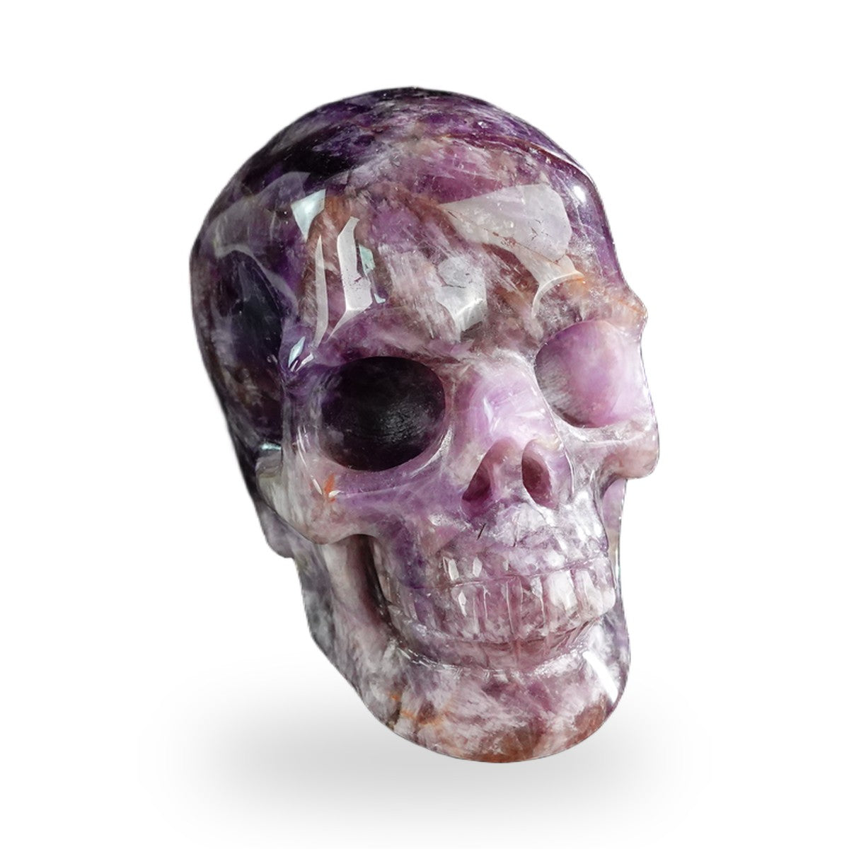 Dream Amethyst crystal skull 3" SKH30AM15 photo 2