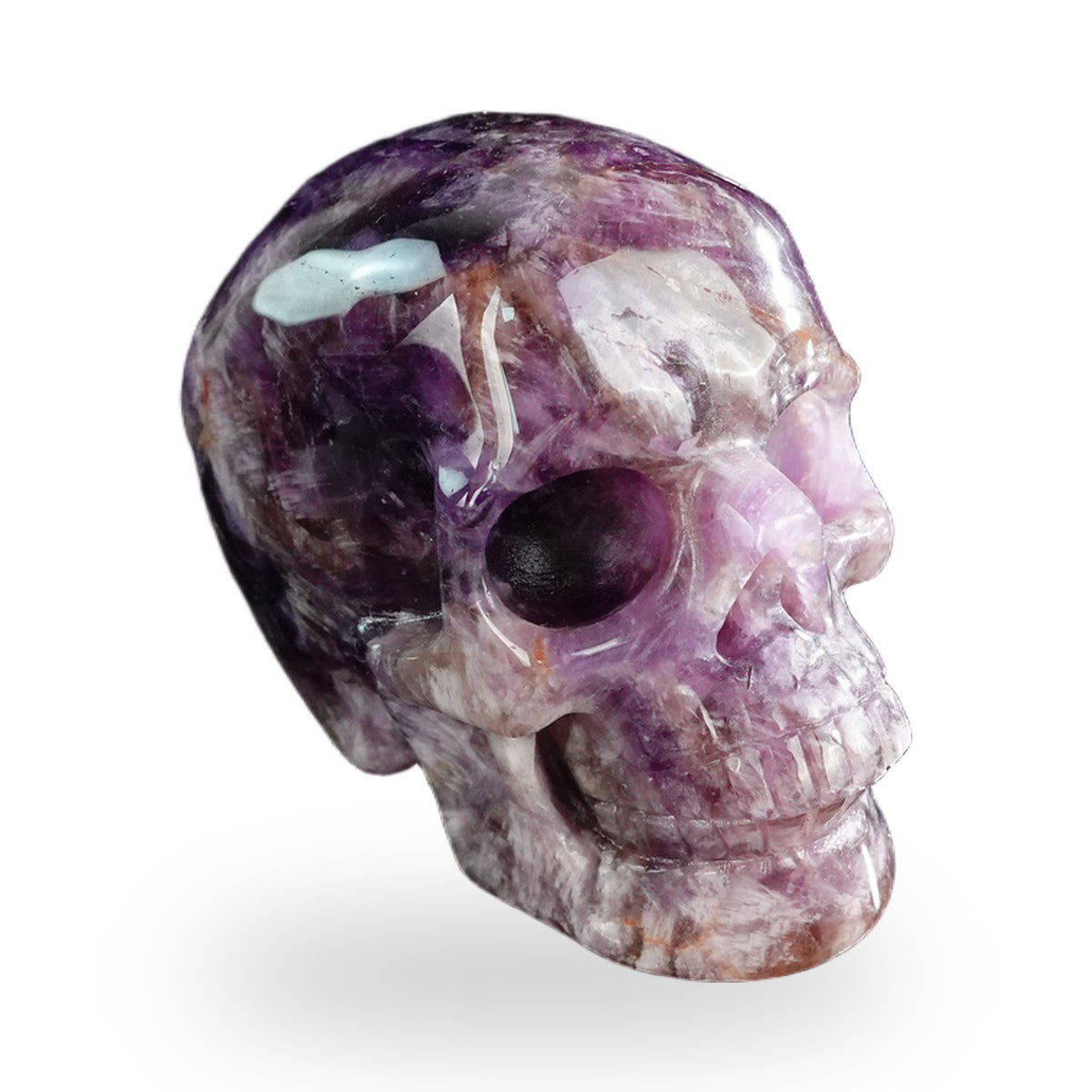 Dream Amethyst crystal skull 3" SKH30AM15 photo 3