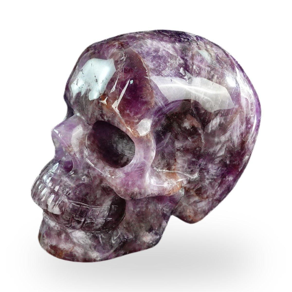 Dream Amethyst crystal skull 3" SKH30AM15 photo 7