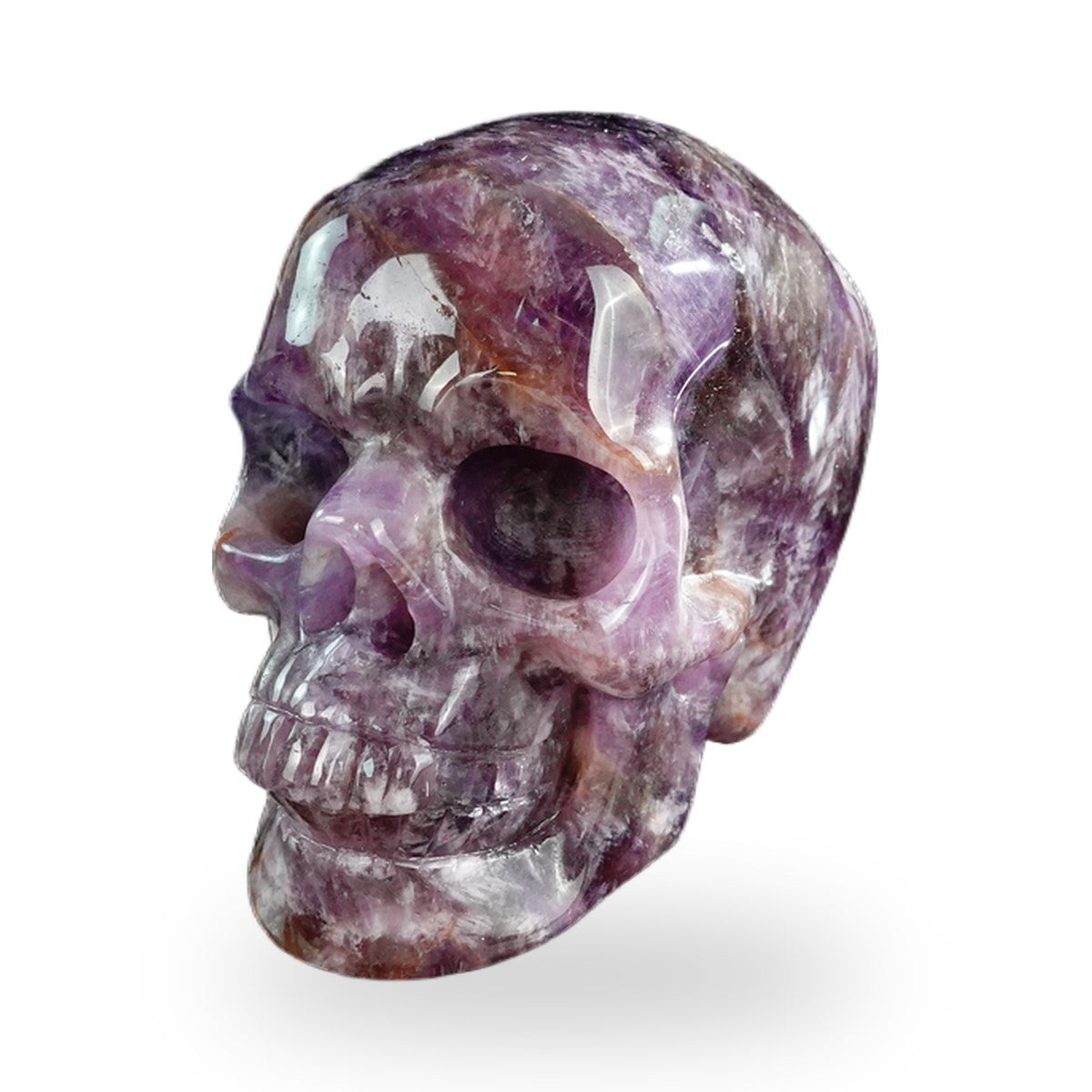 Dream Amethyst crystal skull 3" SKH30AM15 photo 8