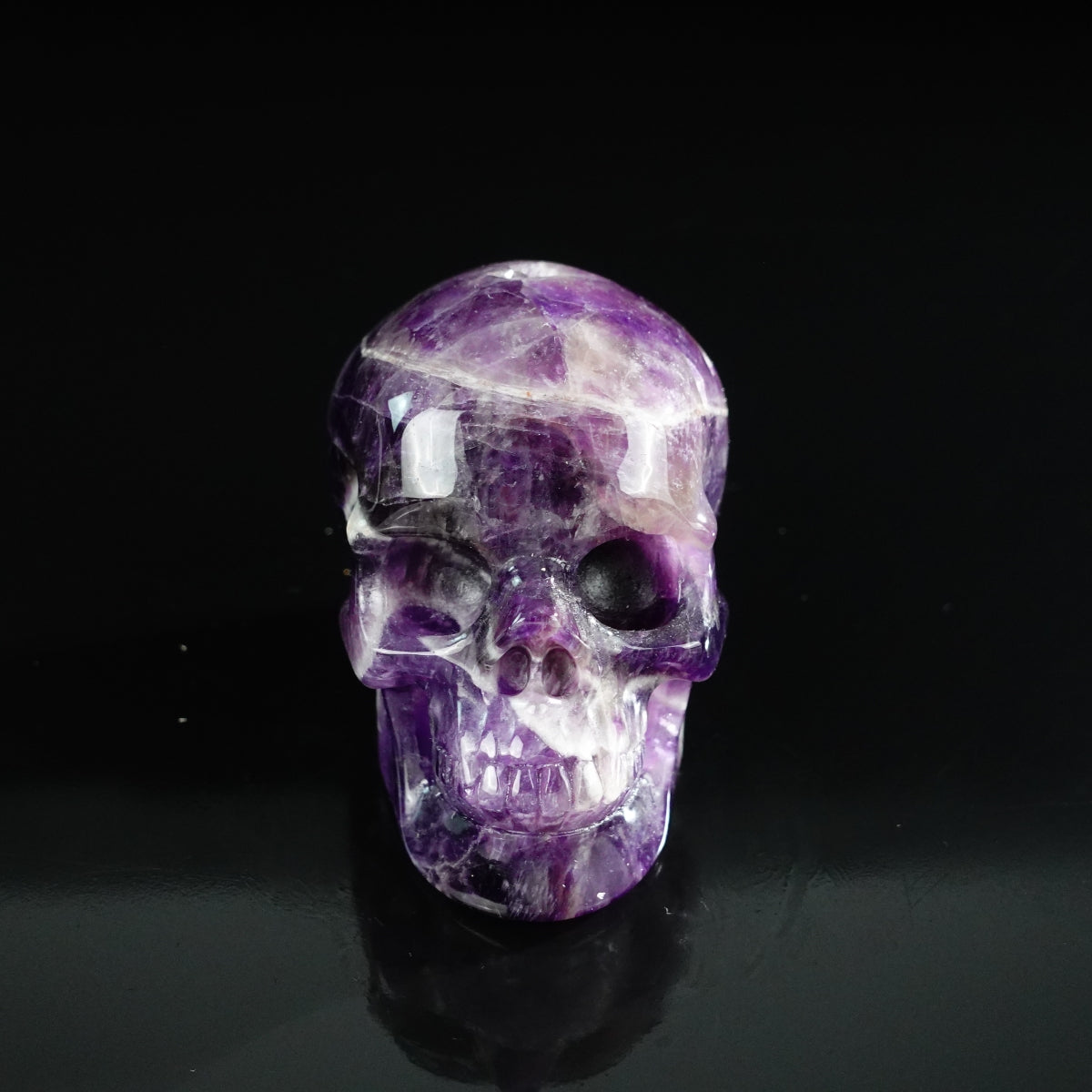 Dream Amethyst crystal skull 3" SKH30AM16 photo 1