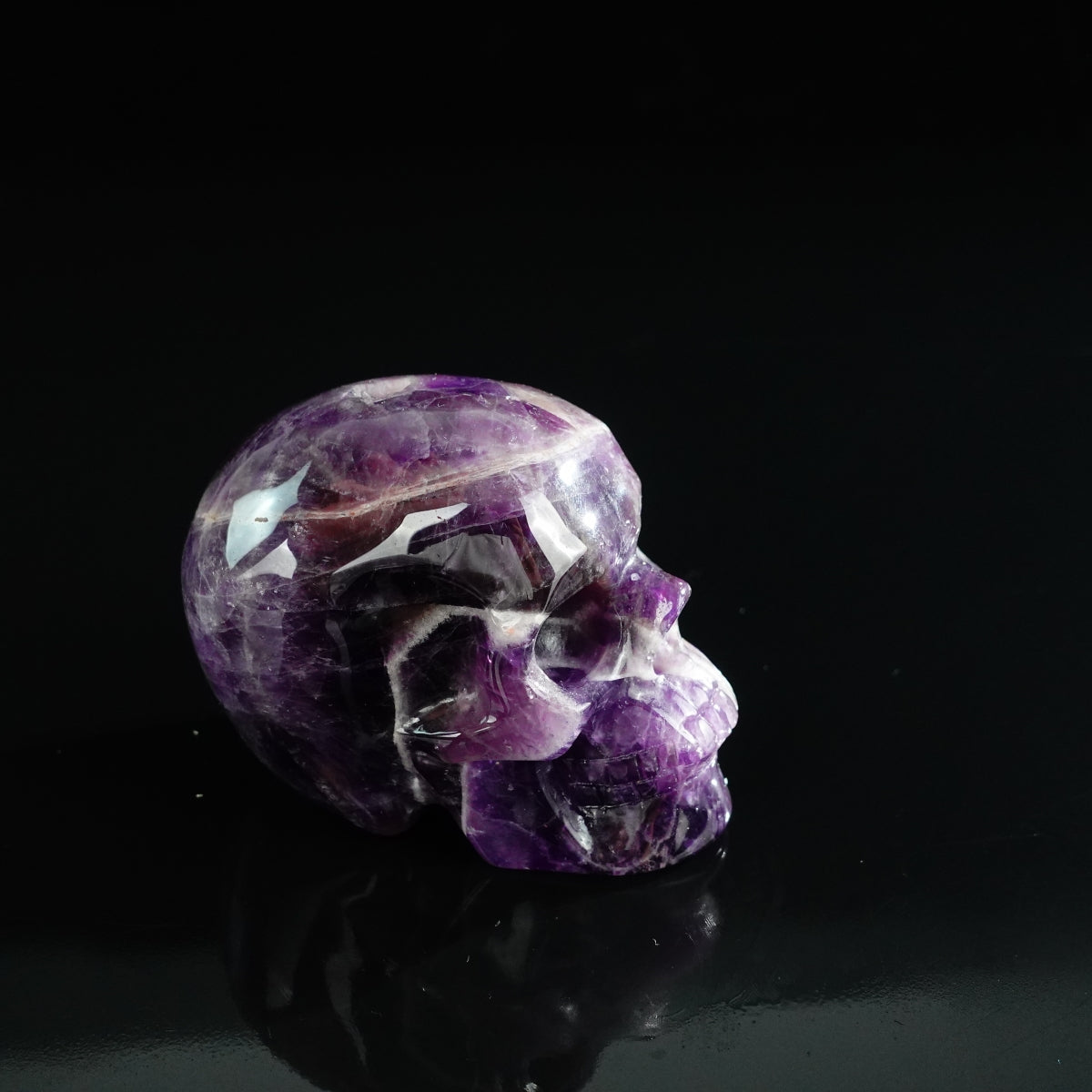 Dream Amethyst crystal skull 3" SKH30AM16 photo 3