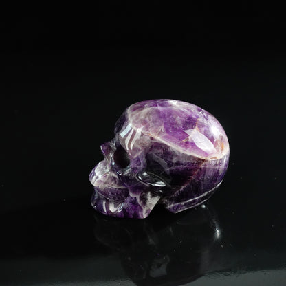 Dream Amethyst crystal skull 3" SKH30AM16 photo 6