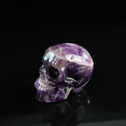 Dream Amethyst crystal skull 3" SKH30AM16 photo 7