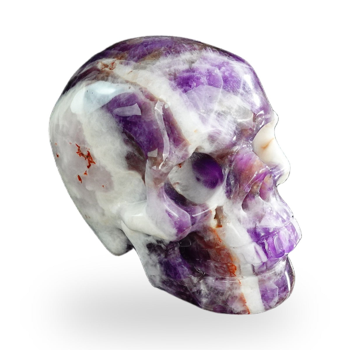 Dream Amethyst crystal skull 3" SKH30AM17 photo 4