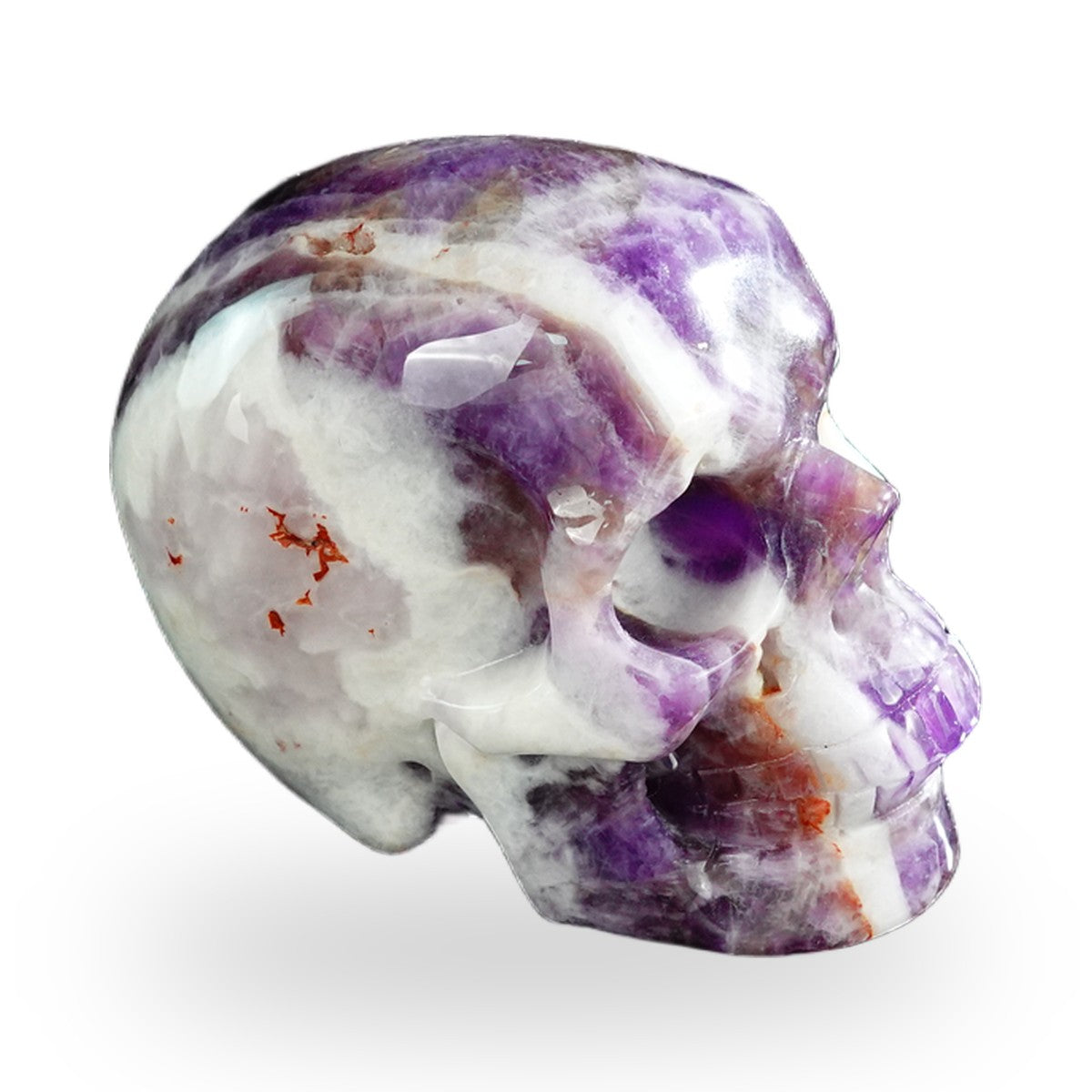 Dream Amethyst crystal skull 3" SKH30AM17 photo 5