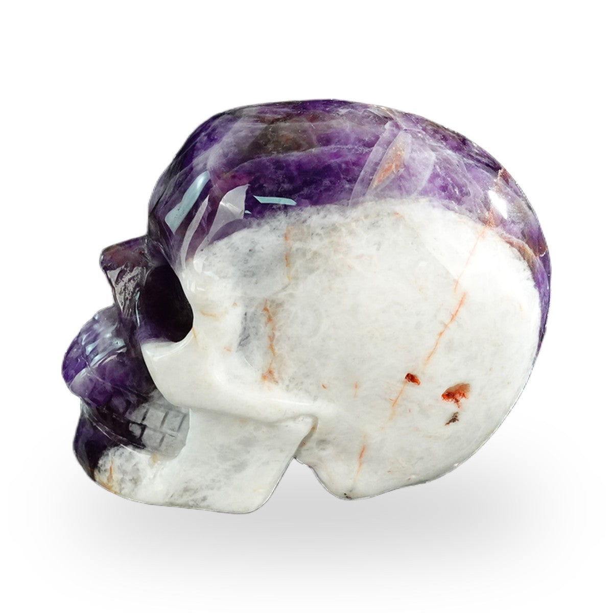 Dream Amethyst crystal skull 3" SKH30AM17 photo 7
