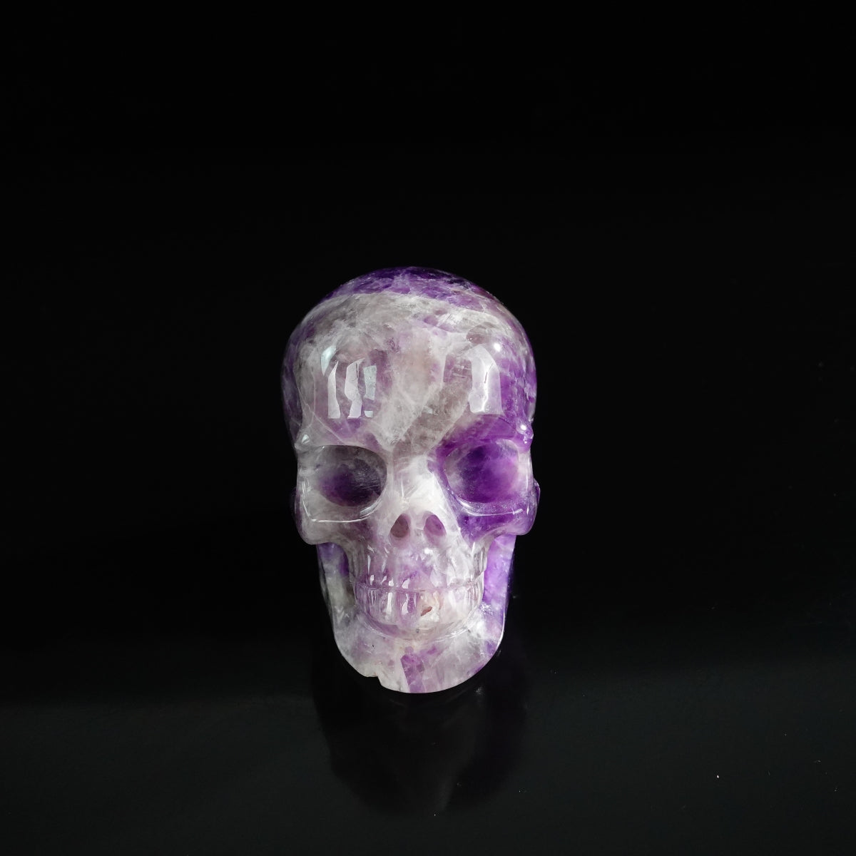 Dream Amethyst crystal skull 3" SKH30AM18 photo 1