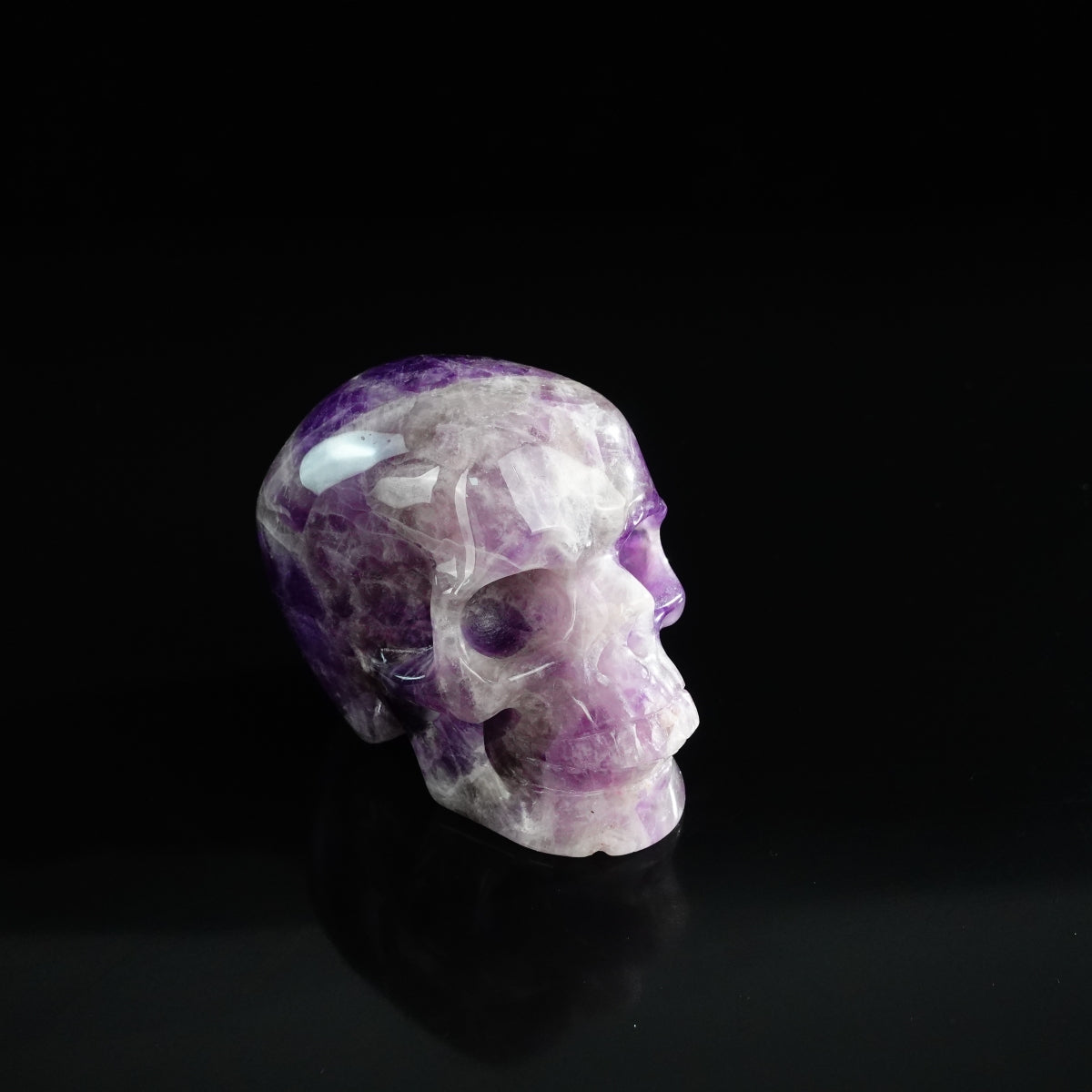 Dream Amethyst crystal skull 3" SKH30AM18 photo 3