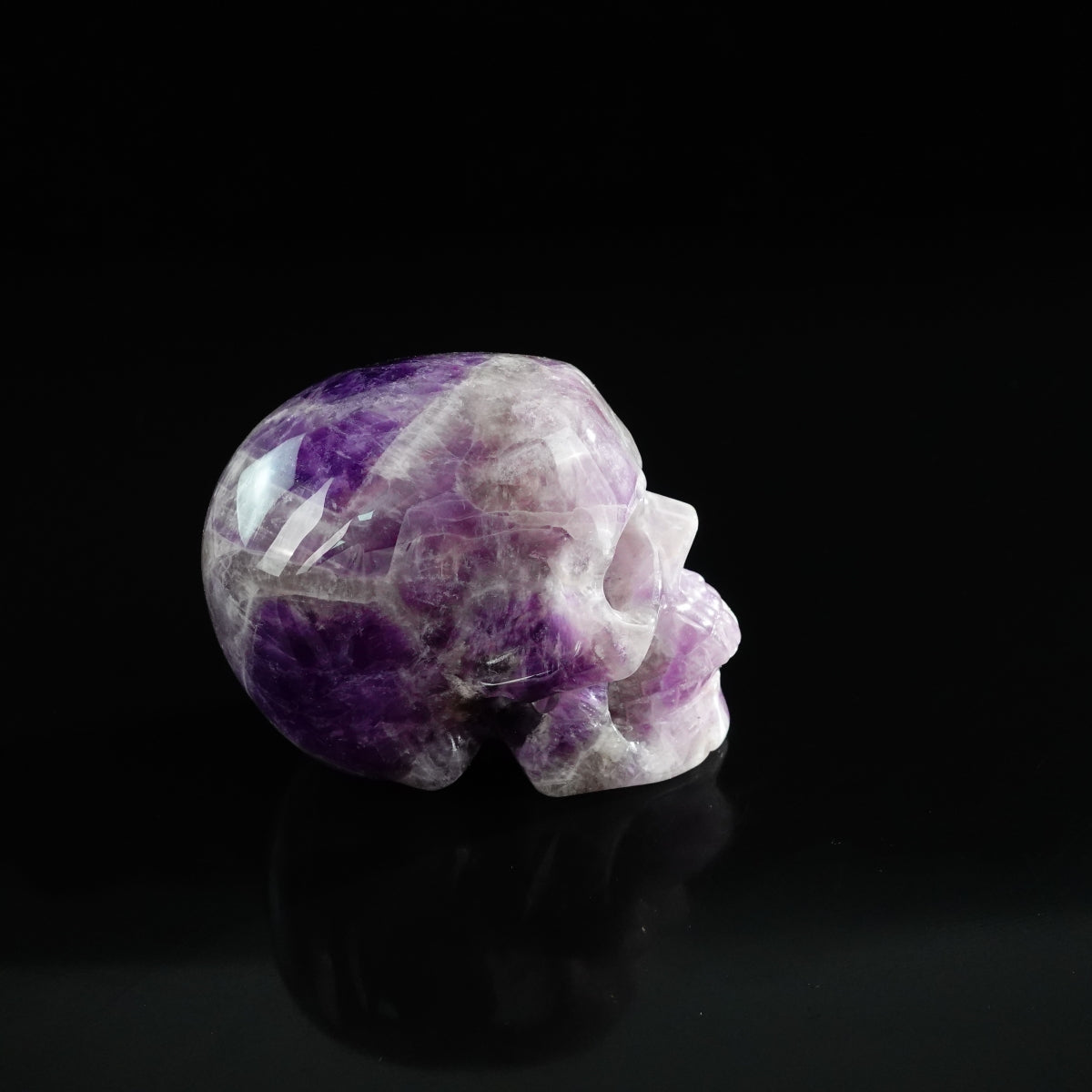 Dream Amethyst crystal skull 3" SKH30AM18 photo 4