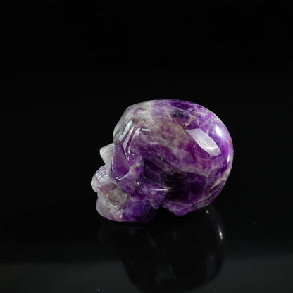 Dream Amethyst crystal skull 3" SKH30AM18 photo 6