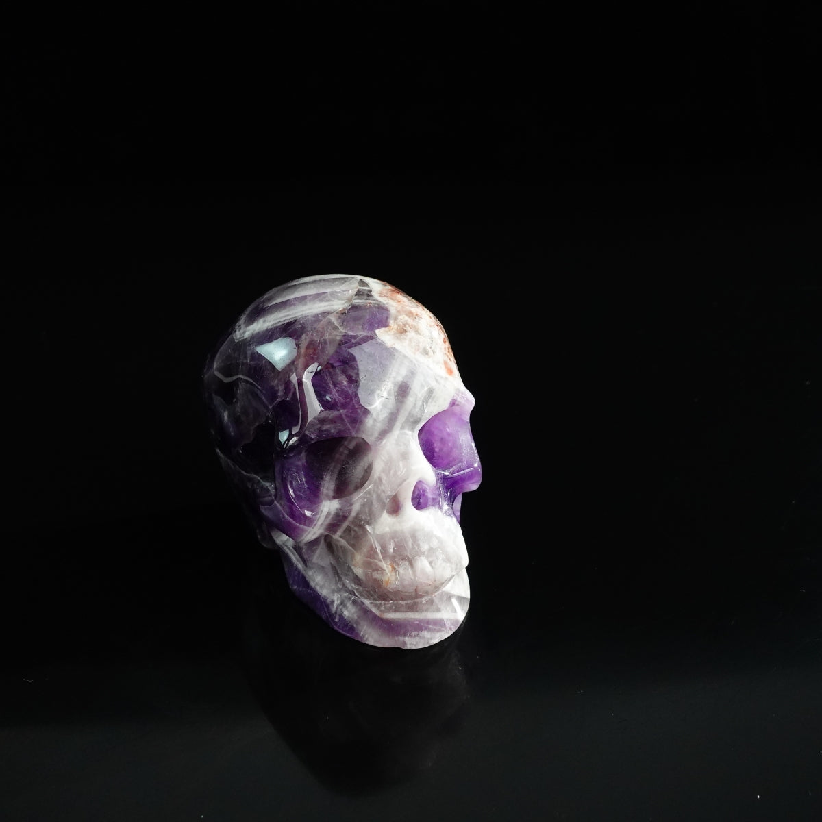 Dream Amethyst crystal skull 3" SKH30AM19 photo 2