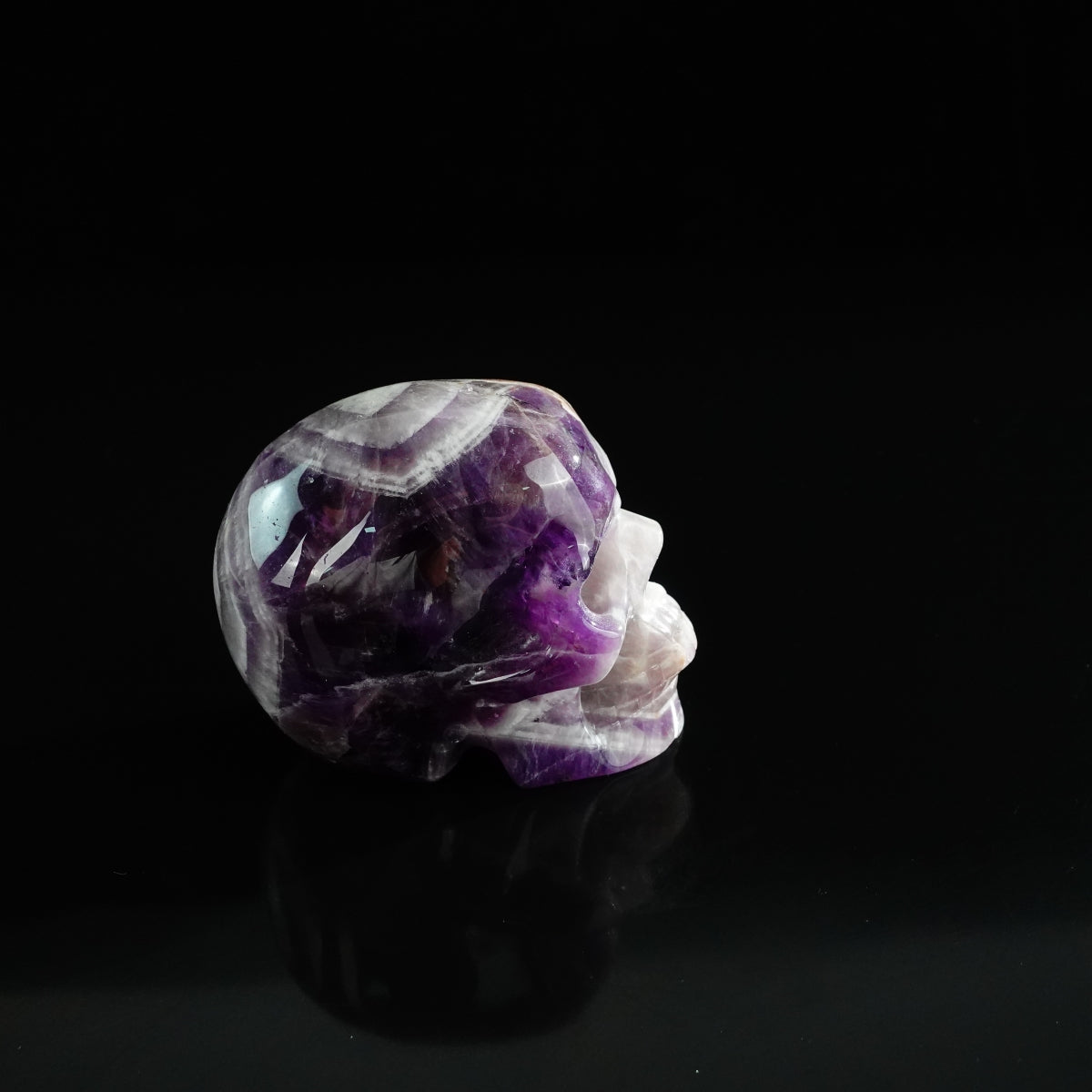 Dream Amethyst crystal skull 3" SKH30AM19 photo 3