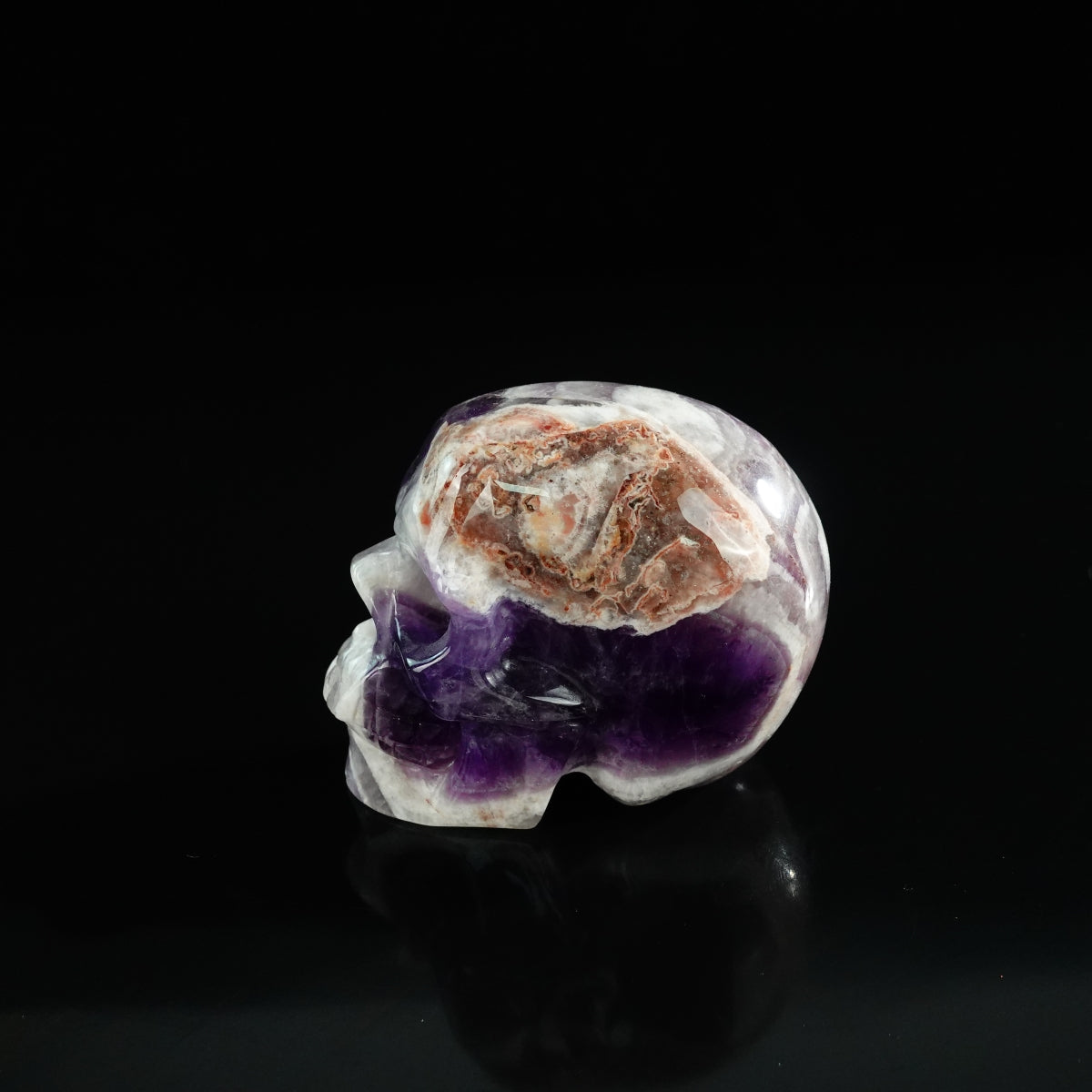 Dream Amethyst crystal skull 3" SKH30AM19 photo 5