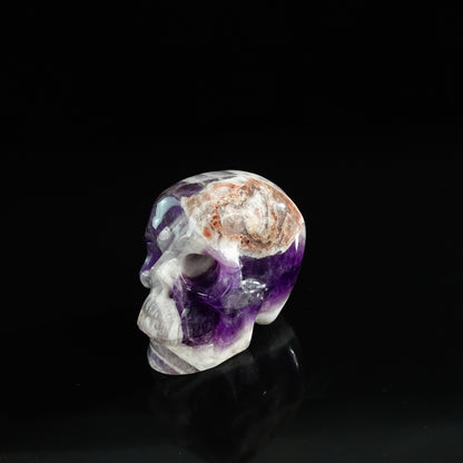 Dream Amethyst crystal skull 3" SKH30AM19 photo 7
