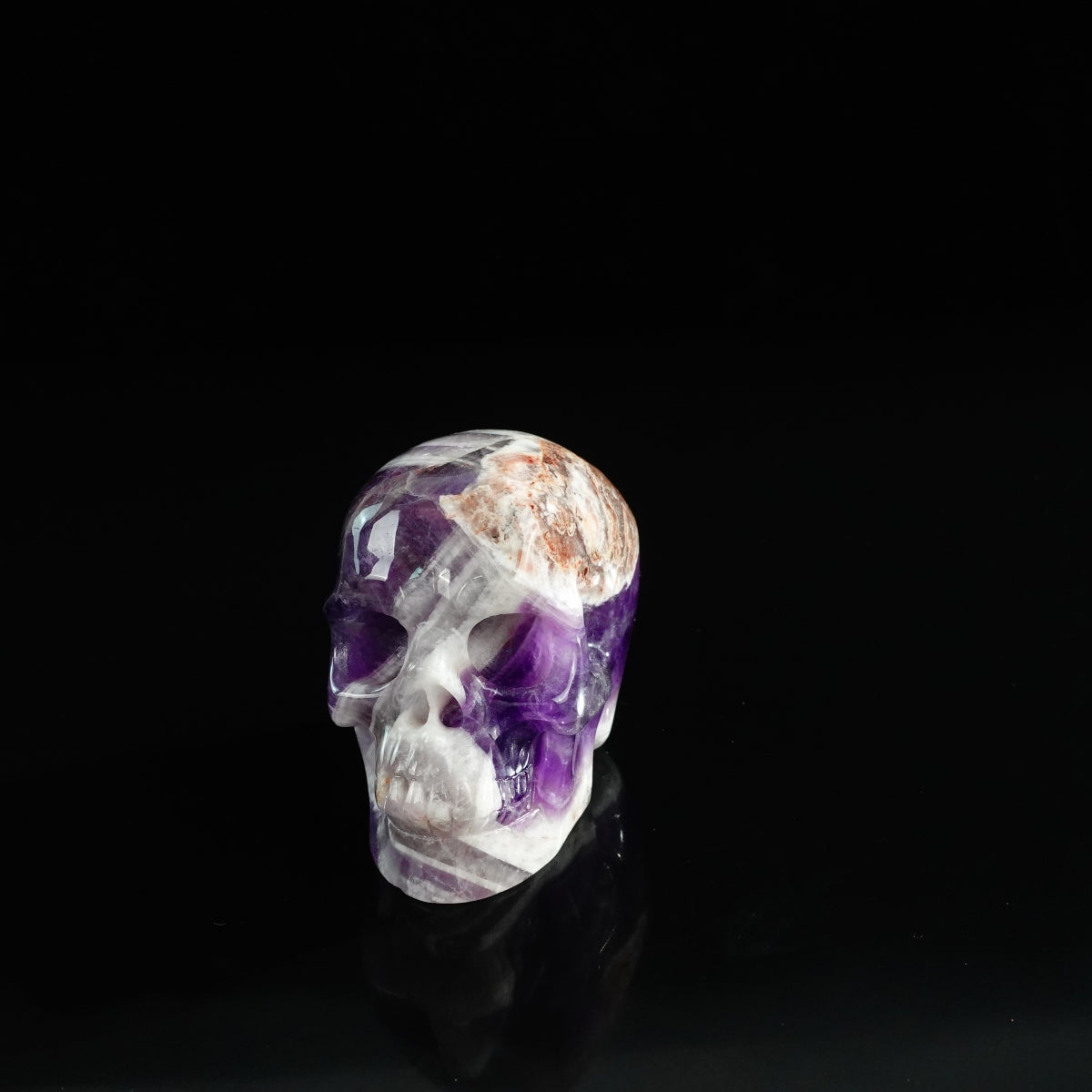 Dream Amethyst crystal skull 3" SKH30AM19 photo 8