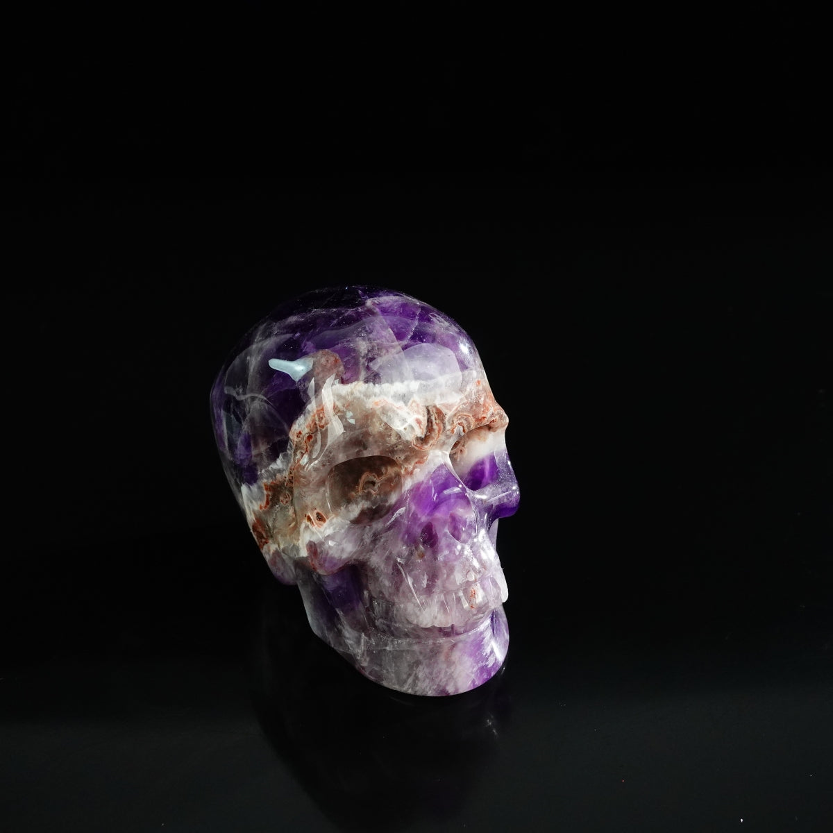 Dream Amethyst crystal skull 3" SKH30AM20 photo 2