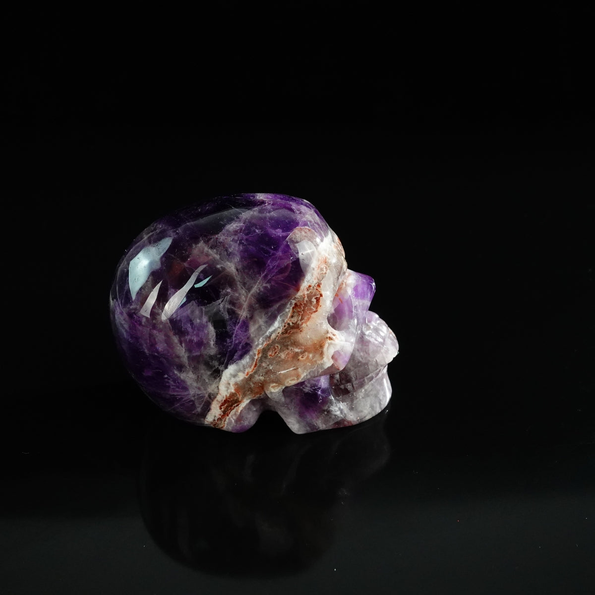 Dream Amethyst crystal skull 3" SKH30AM20 photo 4