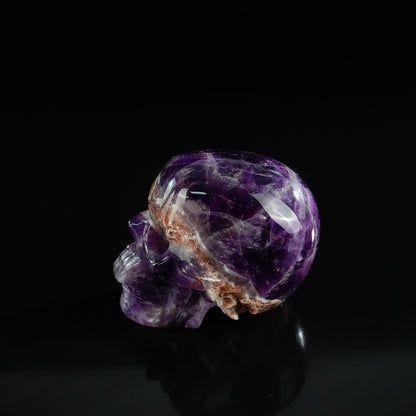 Dream Amethyst crystal skull 3" SKH30AM20 photo 5