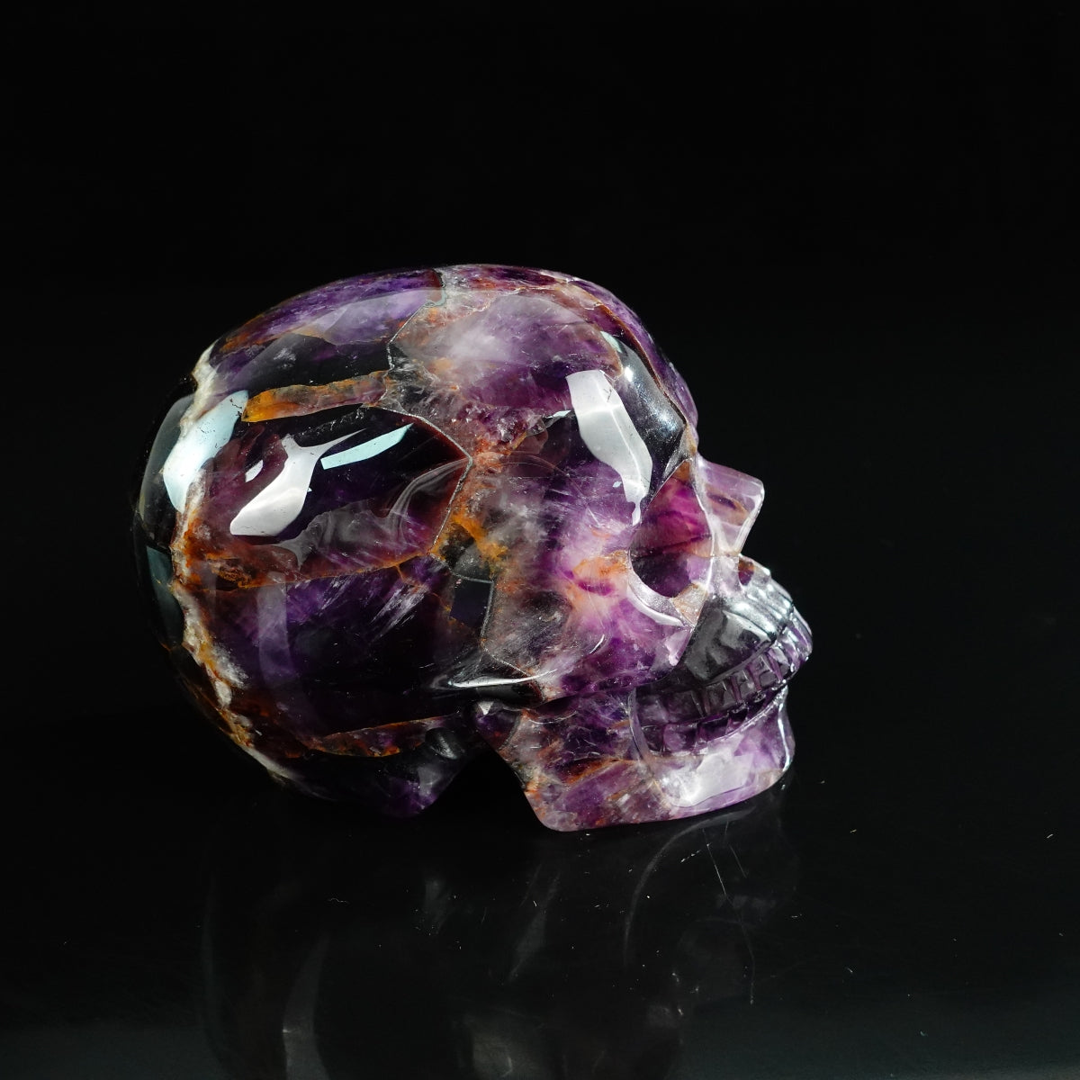 Dream Amethyst crystal skull 4.5" SKH45AM01 view 4