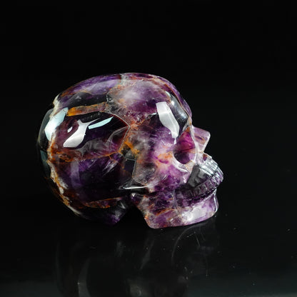 Dream Amethyst crystal skull 4.5" SKH45AM01 view 4