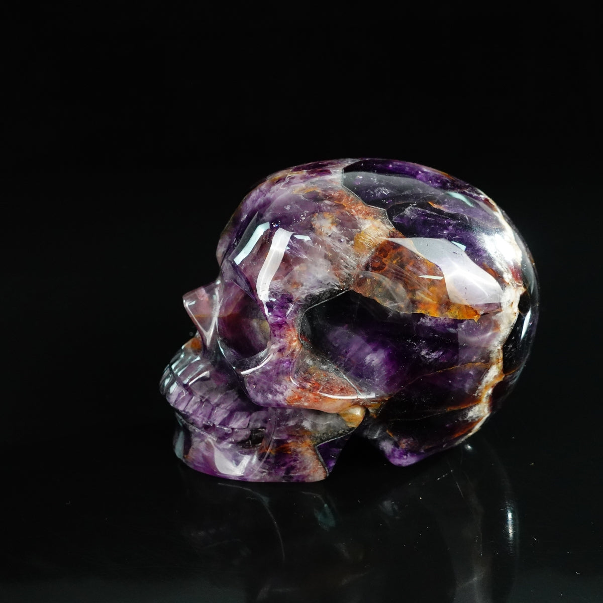 Dream Amethyst crystal skull 4.5" SKH45AM01 view 6
