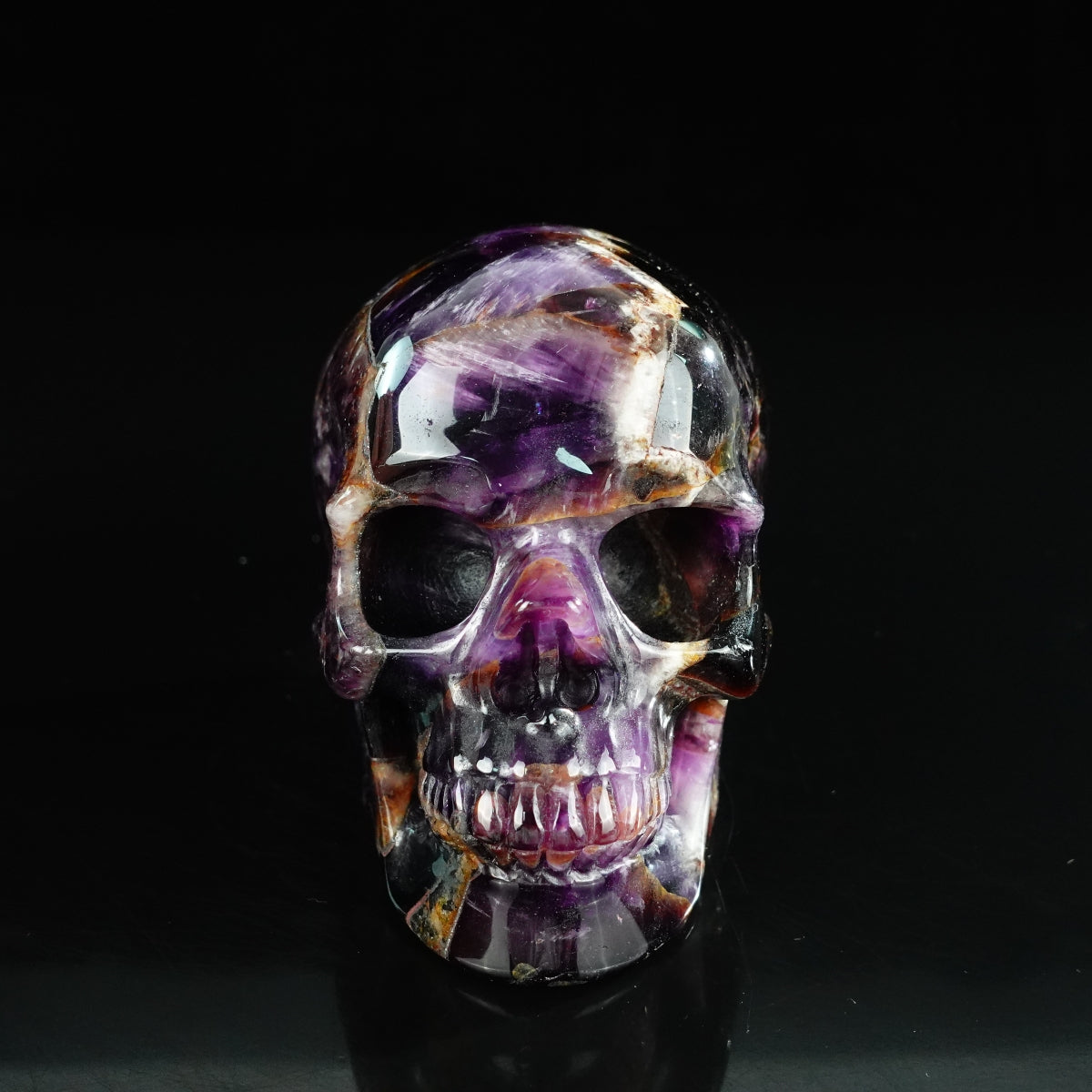 Dream Amethyst crystal skull 4.5" SKH45AM02 photo 1