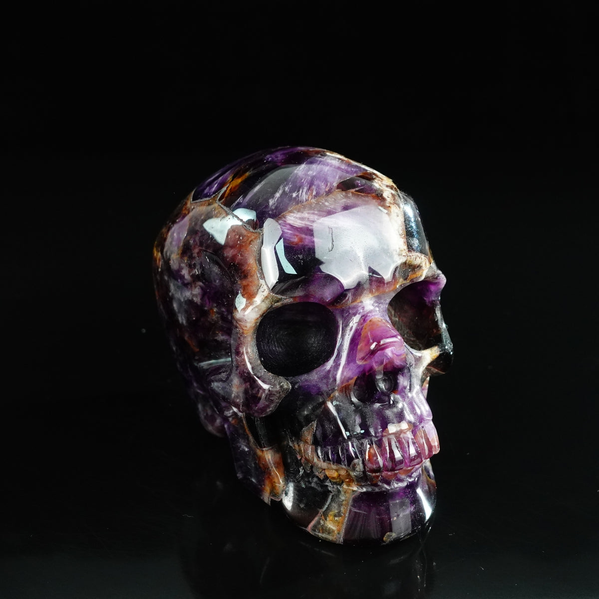 Dream Amethyst crystal skull 4.5" SKH45AM02 photo 2