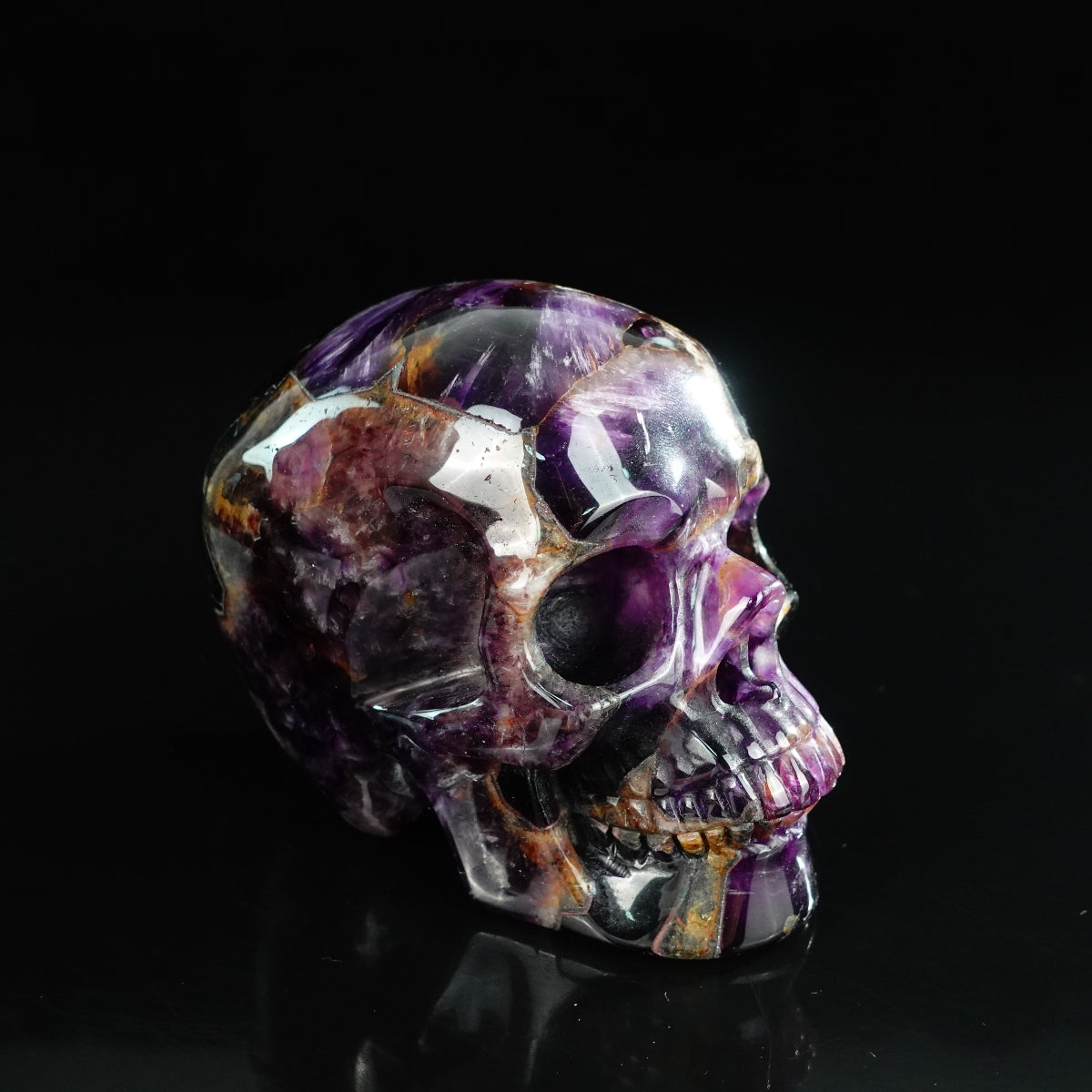 Dream Amethyst crystal skull 4.5" SKH45AM02 photo 3