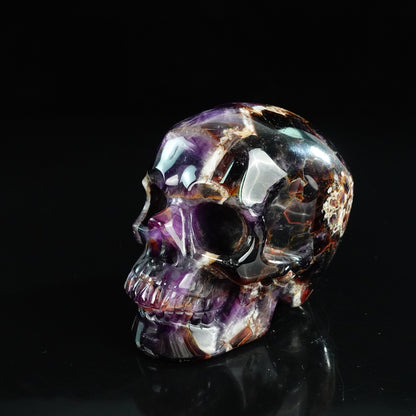 Dream Amethyst crystal skull 4.5" SKH45AM02 photo 7