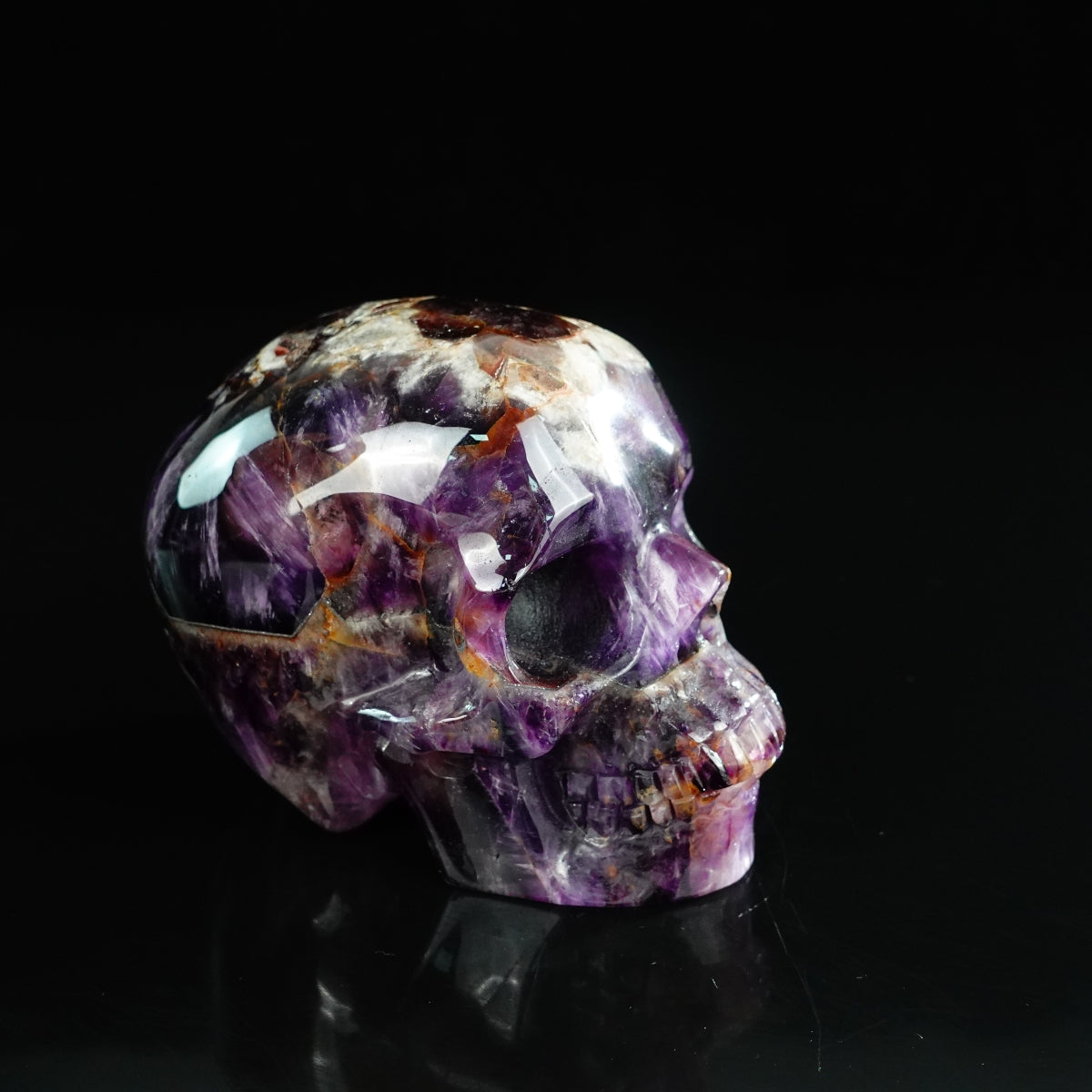 Dream Amethyst crystal skull 4.5" SKH45AM03 photo 3