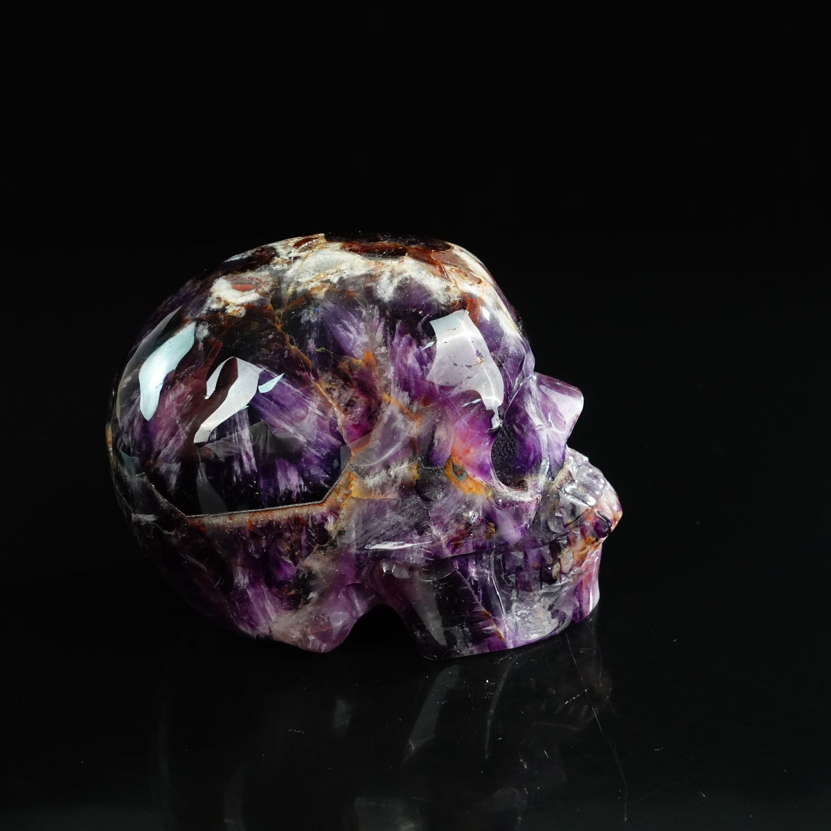 Dream Amethyst crystal skull 4.5" SKH45AM03 photo 4