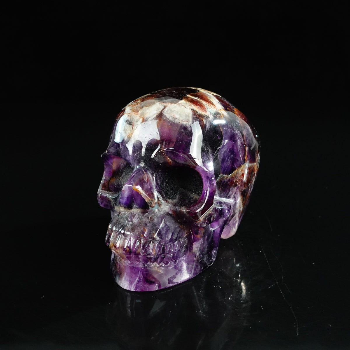 Dream Amethyst crystal skull 4.5" SKH45AM03 photo 7