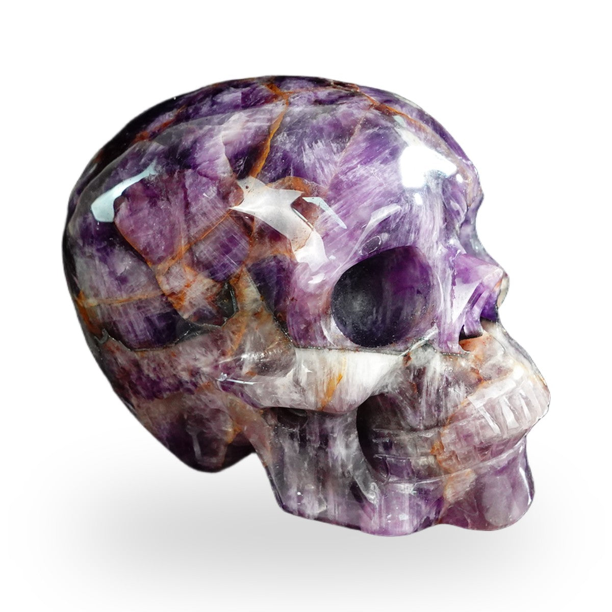 Dream Amethyst crystal skull 4.5" SKH45AM04 photo 3