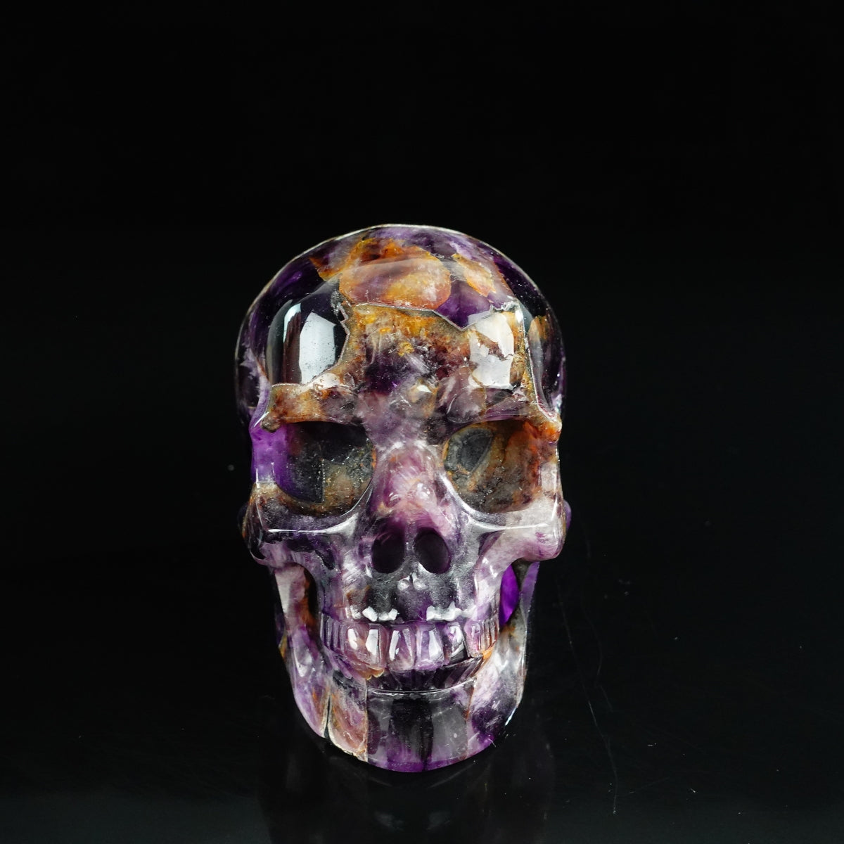 Dream Amethyst crystal skull 4.5" SKH45AM05 photo 1