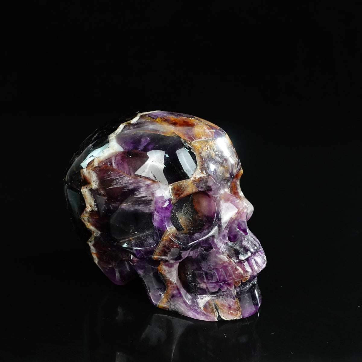 Dream Amethyst crystal skull 4.5" SKH45AM05 photo 3