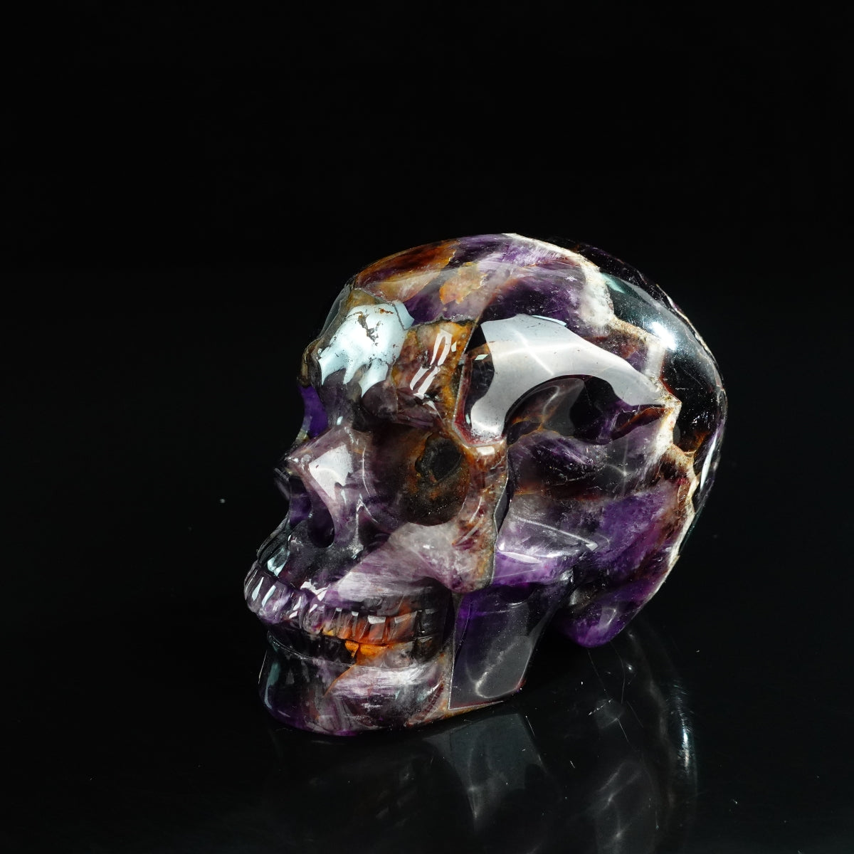 Dream Amethyst crystal skull 4.5" SKH45AM05 photo 7