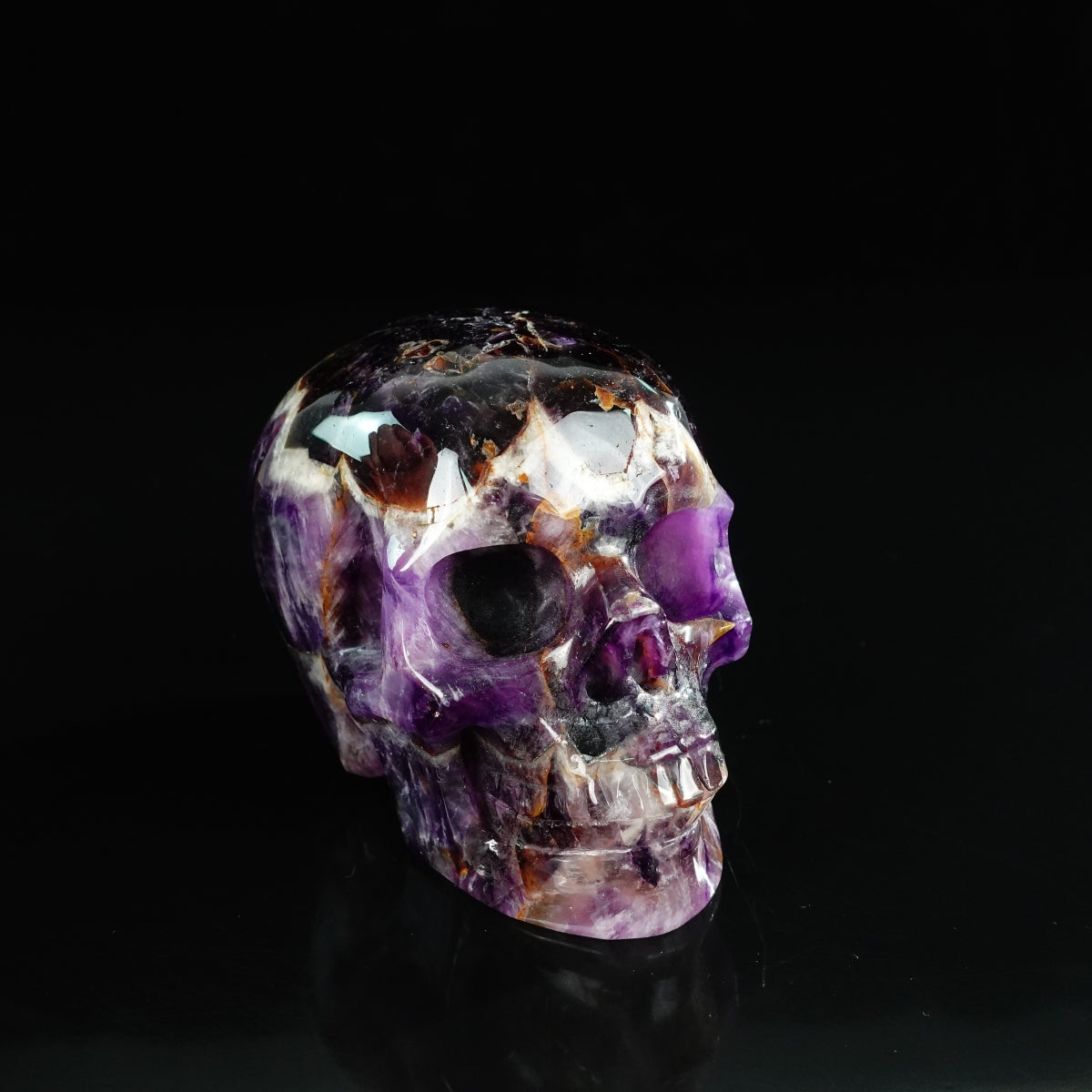 Dream Amethyst crystal skull 4.5" SKH45AM06 photo 2
