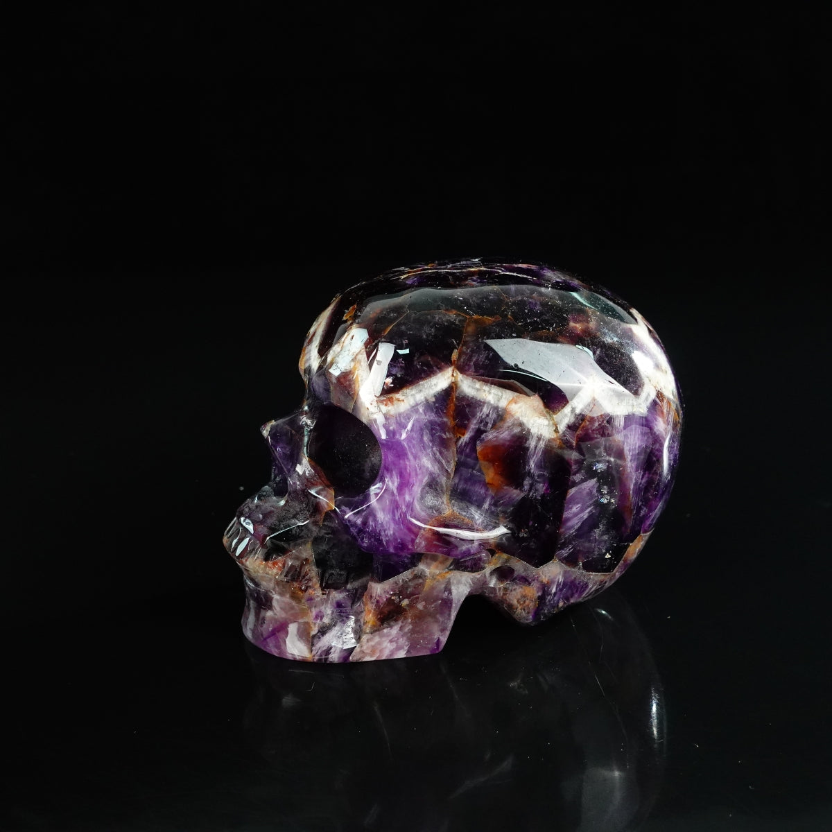 Dream Amethyst crystal skull 4.5" SKH45AM06 photo 5