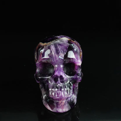 Dream Amethyst crystal skull 4.5" SKH45AM07 photo 1