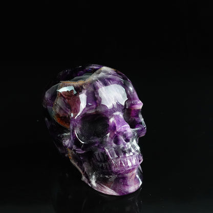 Dream Amethyst crystal skull 4.5" SKH45AM07 photo 2