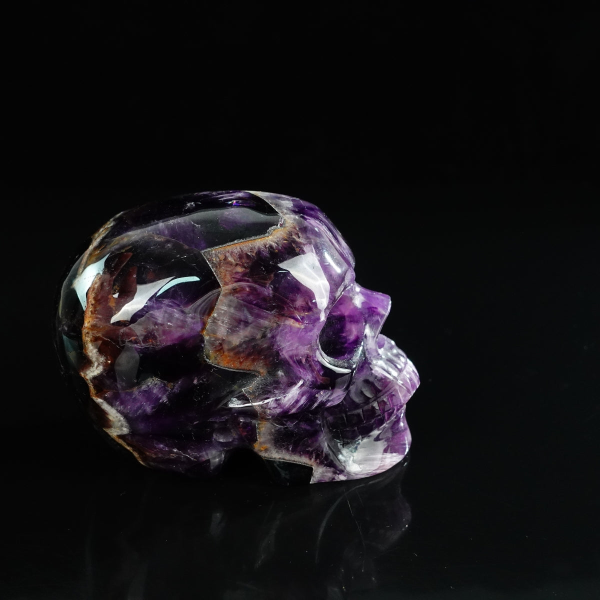Dream Amethyst crystal skull 4.5" SKH45AM07 photo 4