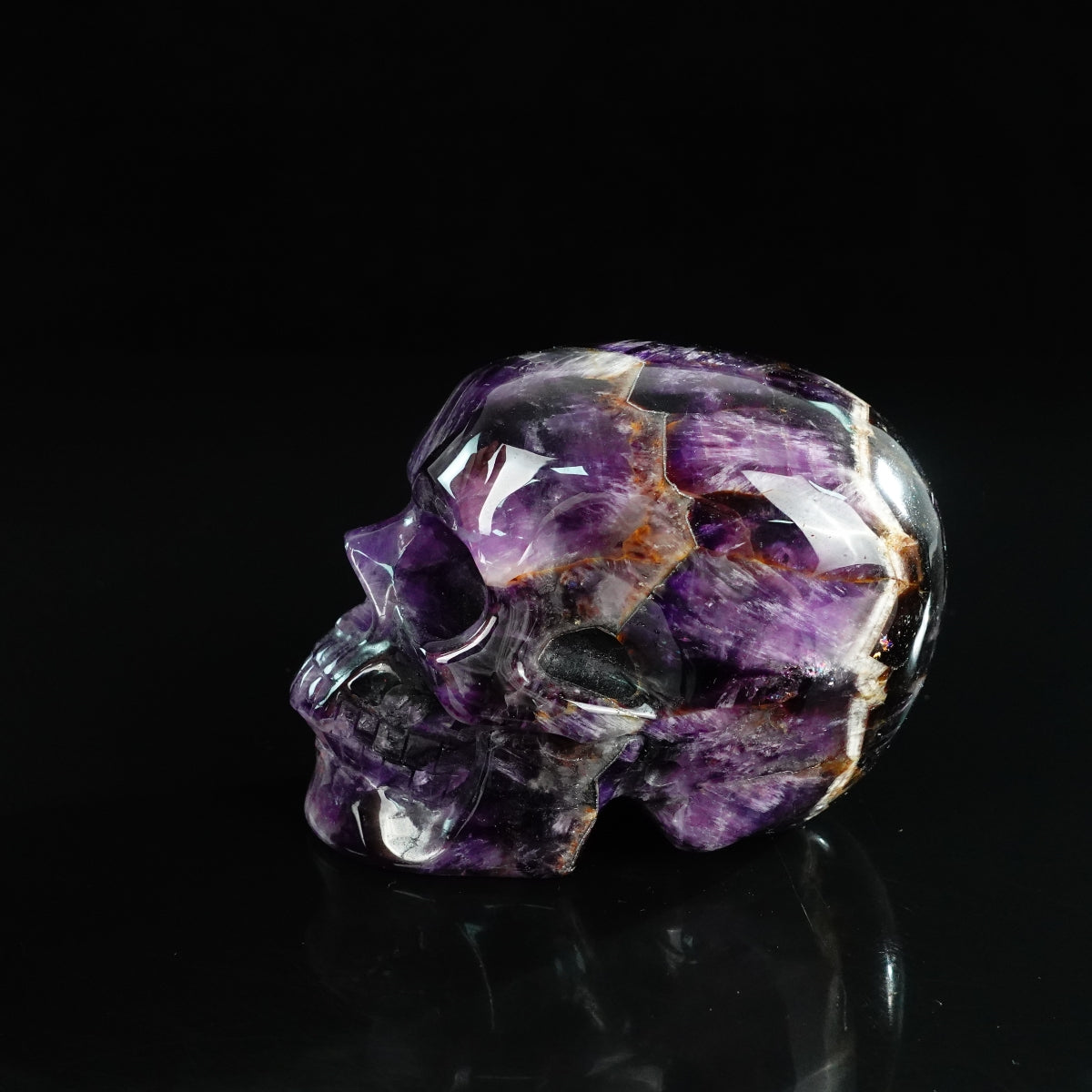 Dream Amethyst crystal skull 4.5" SKH45AM07 photo 6