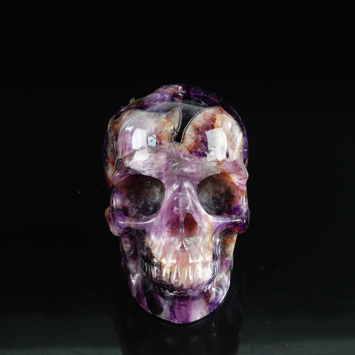 Dream Amethyst crystal skull 4.5" SKH45AM08 photo 1