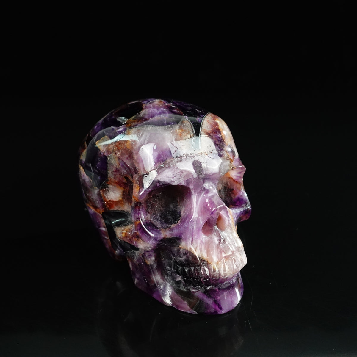 Dream Amethyst crystal skull 4.5" SKH45AM08 photo 2