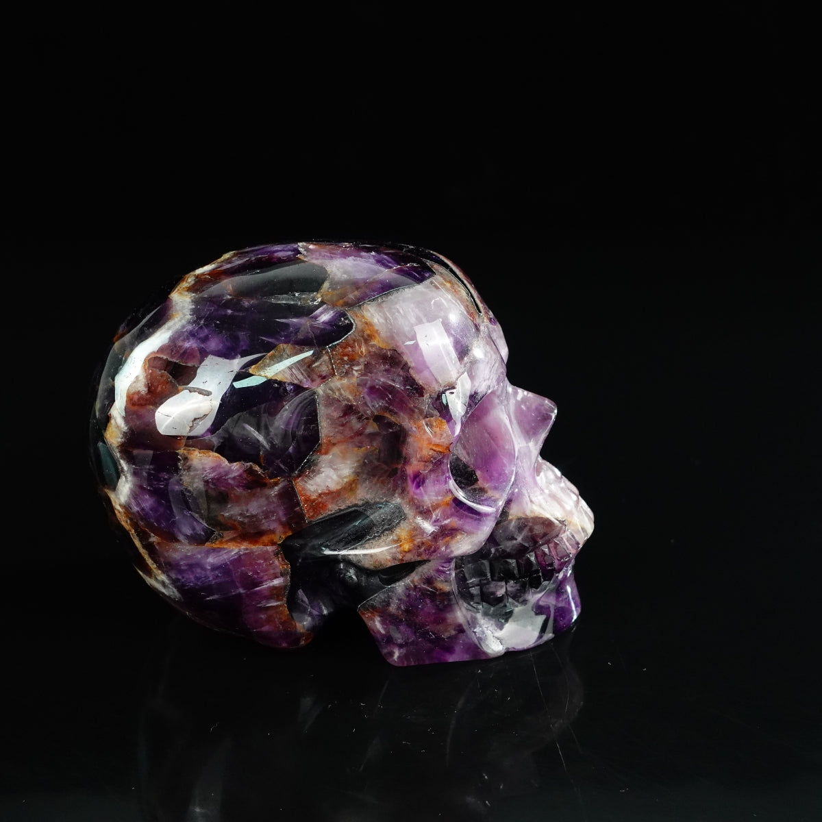Dream Amethyst crystal skull 4.5" SKH45AM08 photo 4