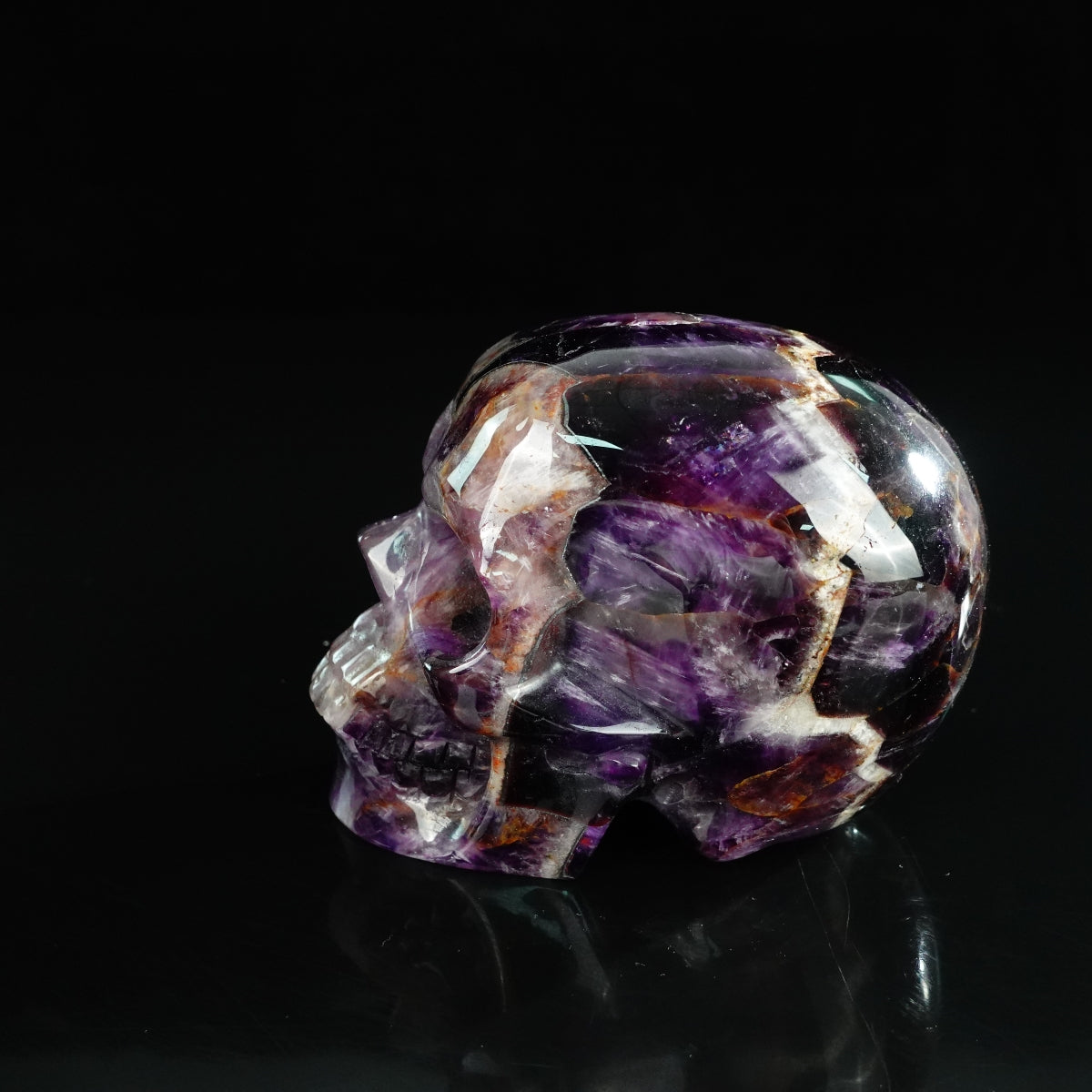 Dream Amethyst crystal skull 4.5" SKH45AM08 photo 6
