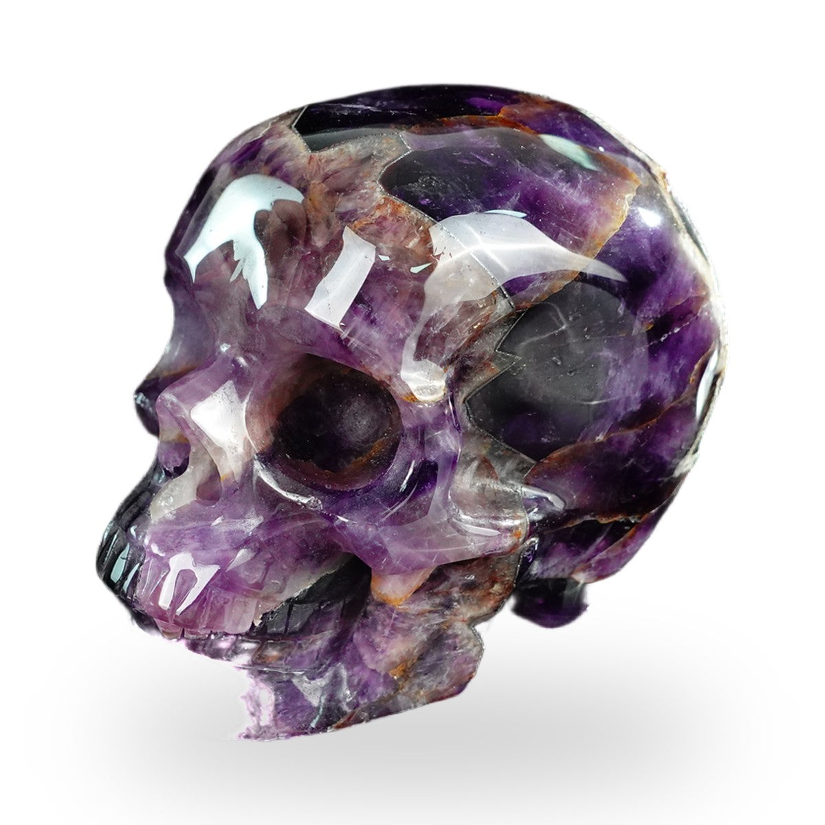 Dream Amethyst crystal skull 4.5" SKH45AM09 photo 7
