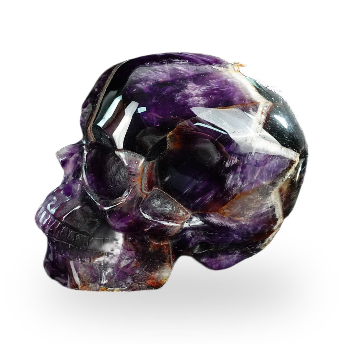 Dream Amethyst crystal skull 4.5" SKH45AM10 photo 4