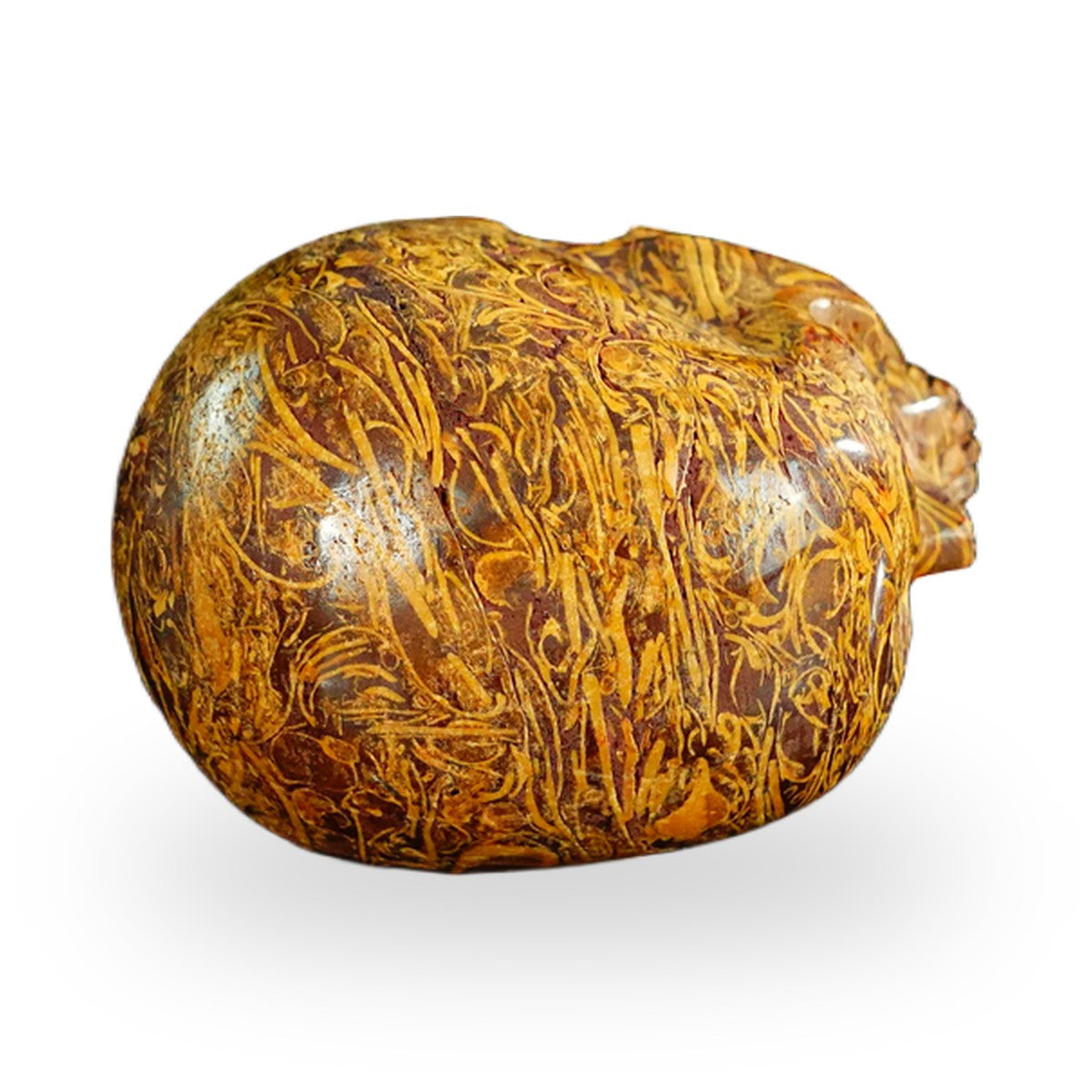 Elephant Skin Jasper crystal skull 2.2" SKH20ES02 photo 8